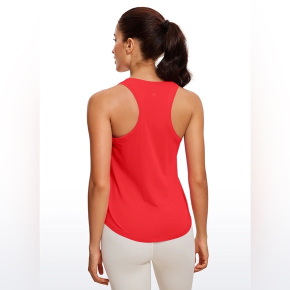 Pima Cotton Hip-Length Tank Racerback - Picture 2 of 5